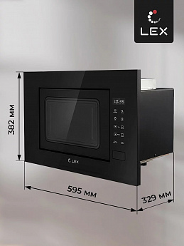 картинка Микроволновая печь Lex BIMO 20.02 BL 